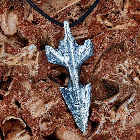 Greek Arrowhead Pendant